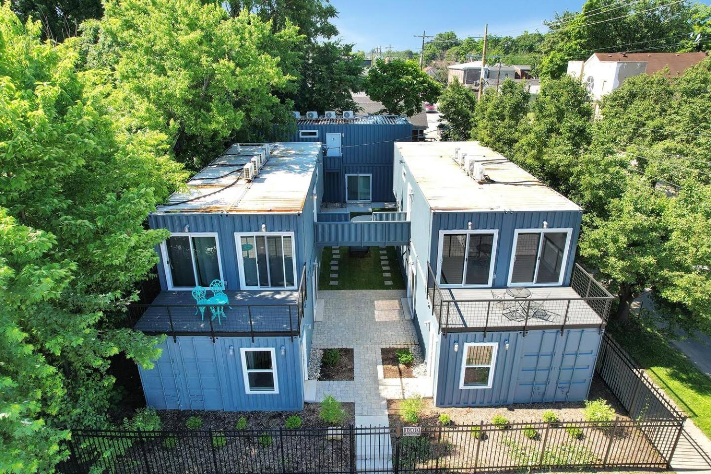 Experience The Unique Re-Nu Shipping Container #5 Apartment Louisville Exterior photo